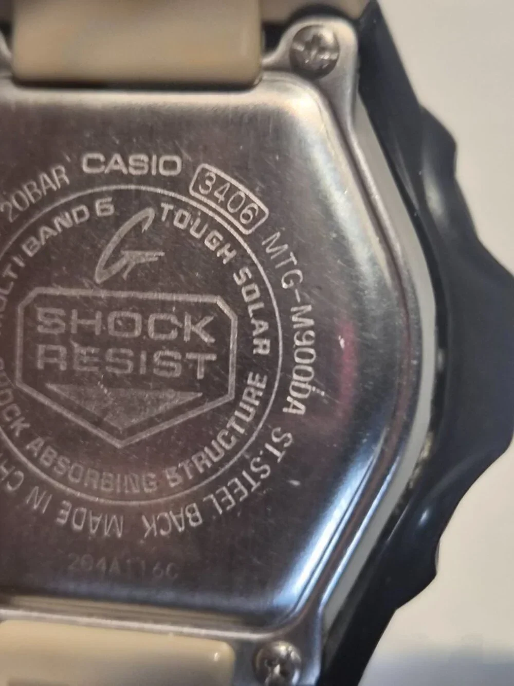 Casio G Shock Stainless Digital